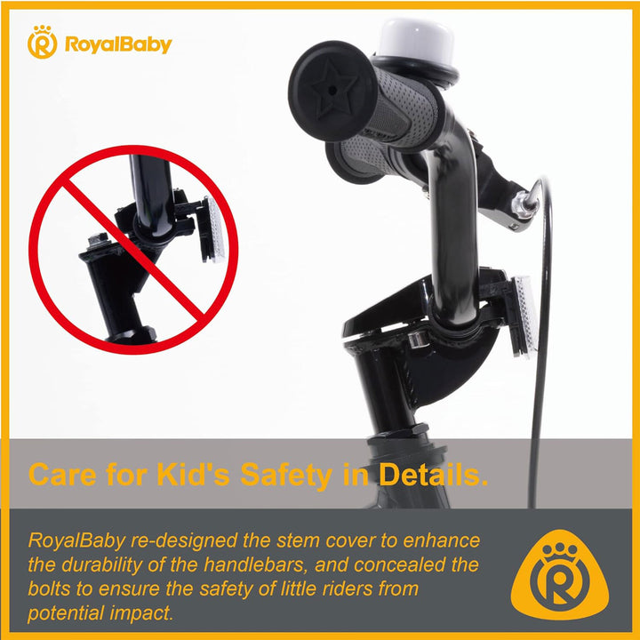 RoyalBaby Freestyle 18 Inch Kids Bike with Kickstand for Ages 5 to 9 (For Parts)