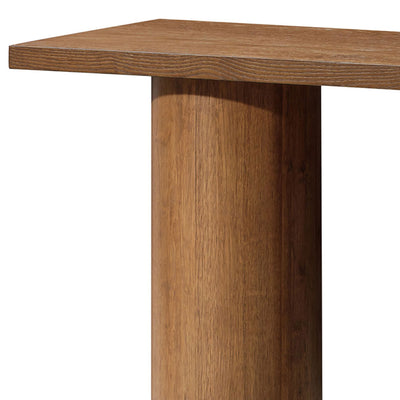 Maven Lane Lana Contemporary Wooden Console Table in Refined Brown Finish