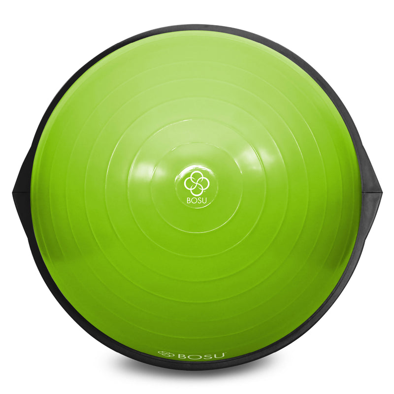 Bosu Multi Functional Home Gym 25" Balance Strength Trainer Ball, Lime (Used)