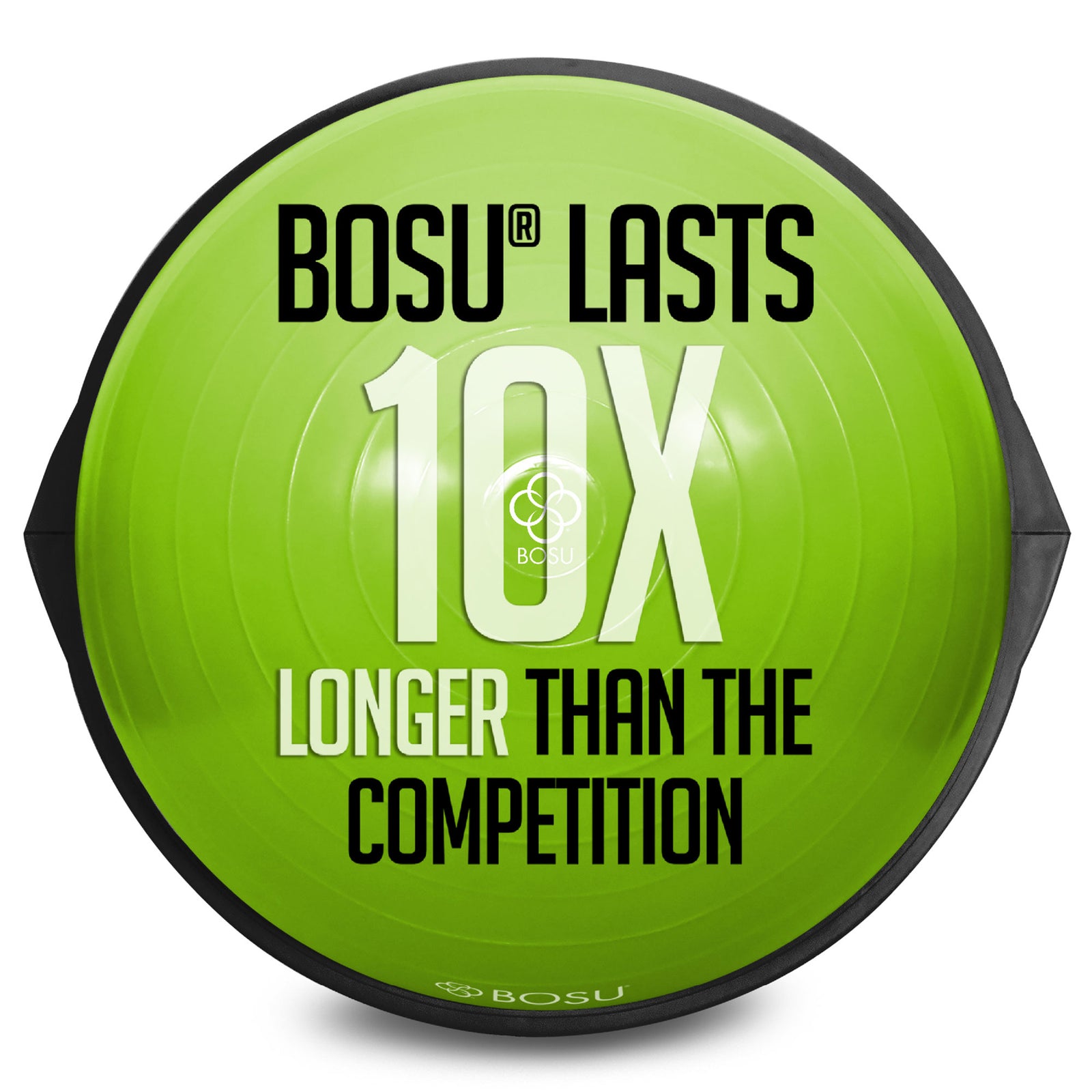 Bosu Multi Functional Home Gym 25" Original Balance Strength Trainer Ball, Lime - VMInnovations