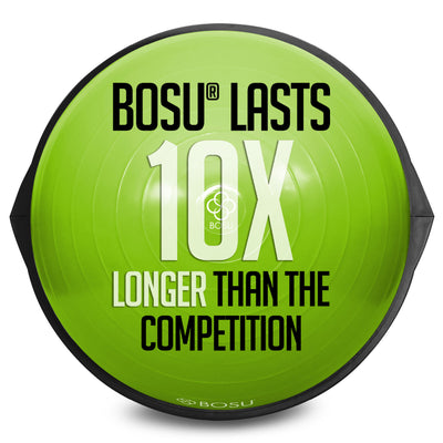 Bosu Multi Functional Home Gym 25" Original Balance Strength Trainer Ball, Lime - VMInnovations