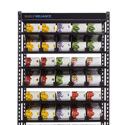 Shelf Reliance Maximizer Medium Pantry Can Organizer Supports Up To 375 Cans - VMInnovations