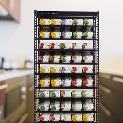 Shelf Reliance Maximizer Medium Pantry Can Organizer Supports Up To 375 Cans - VMInnovations