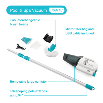 Intex Pool & Spa Vacuum ZR100 for PureSpas, Above Ground Pools & Inground Pools - VMInnovations