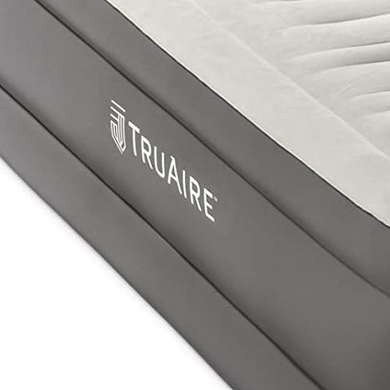 Intex TruAire Luxury Air Mattress with Fiber Tech & Built In Electric Pump(Used)