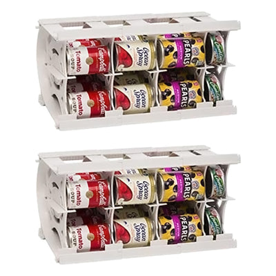 Shelf Reliance Cansolidator 20 Can Canned Food & Soda Storage, USA Made (2 Pack) - VMInnovations