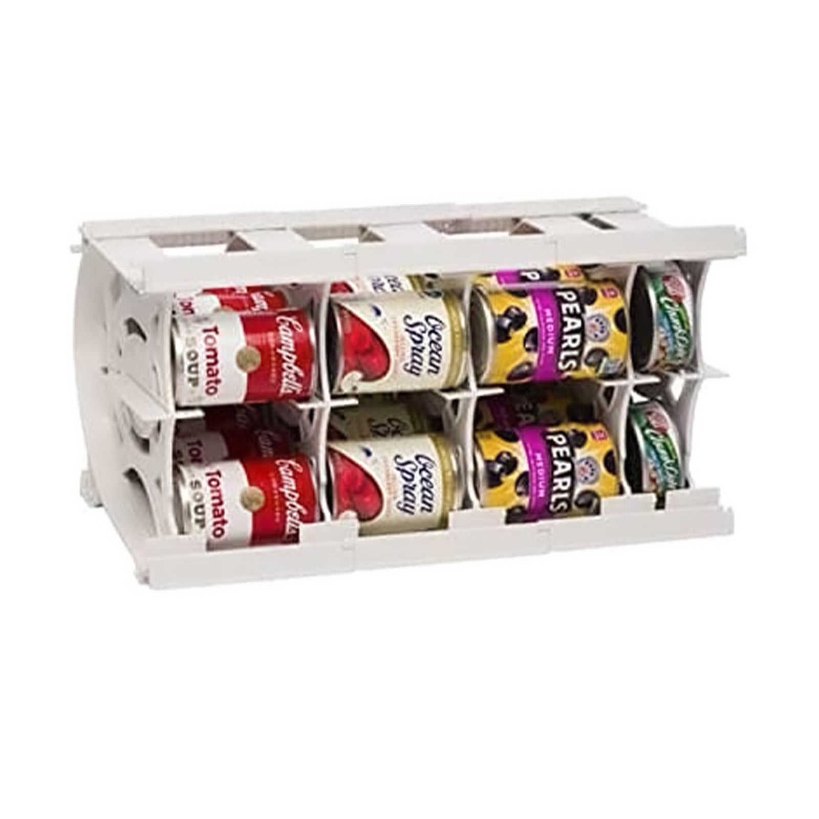 Shelf Reliance Cansolidator 20 Can Canned Food & Soda Storage, USA Made (2 Pack) - VMInnovations