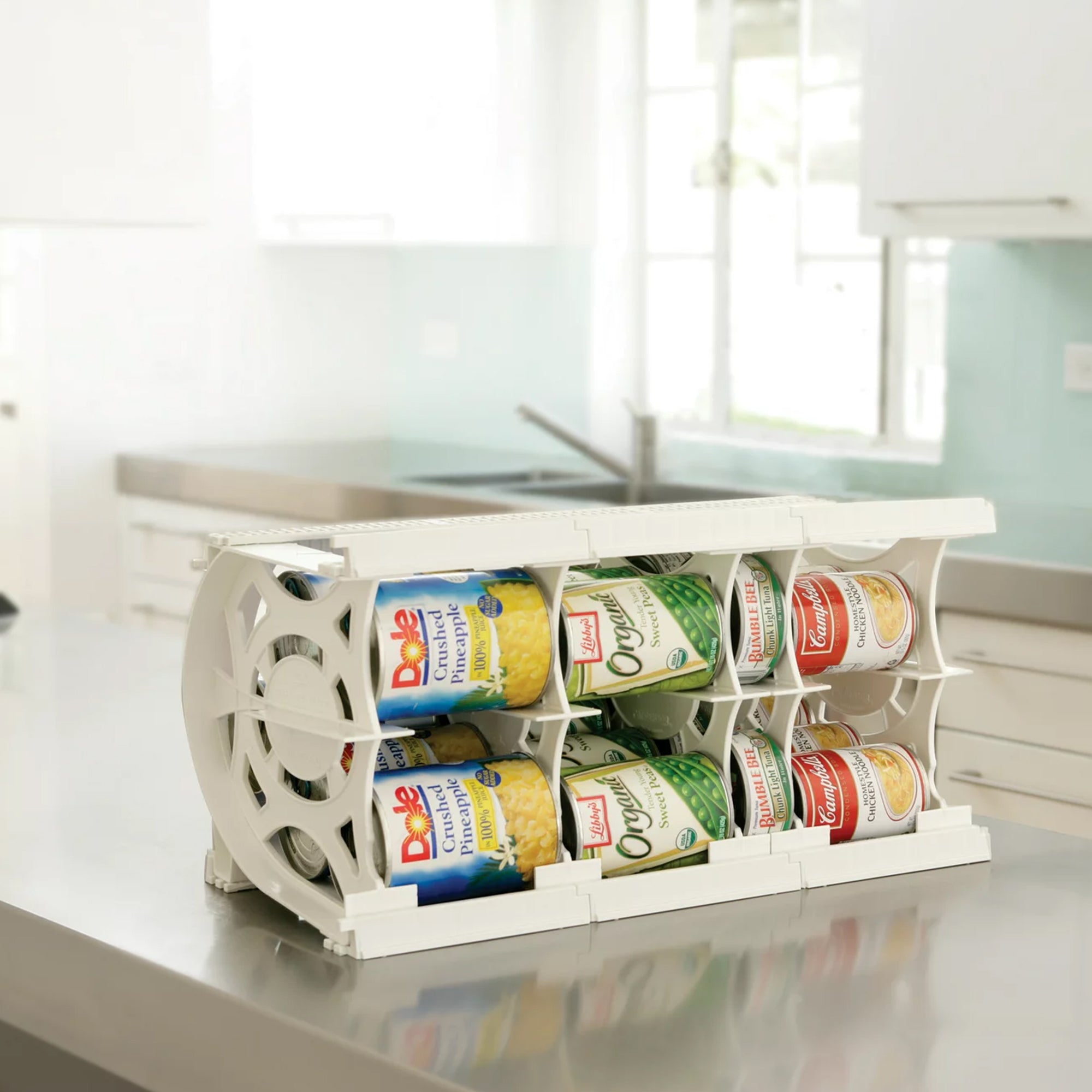 Shelf Reliance Cansolidator 20 Can Canned Food & Soda Storage, USA Made (2 Pack) - VMInnovations