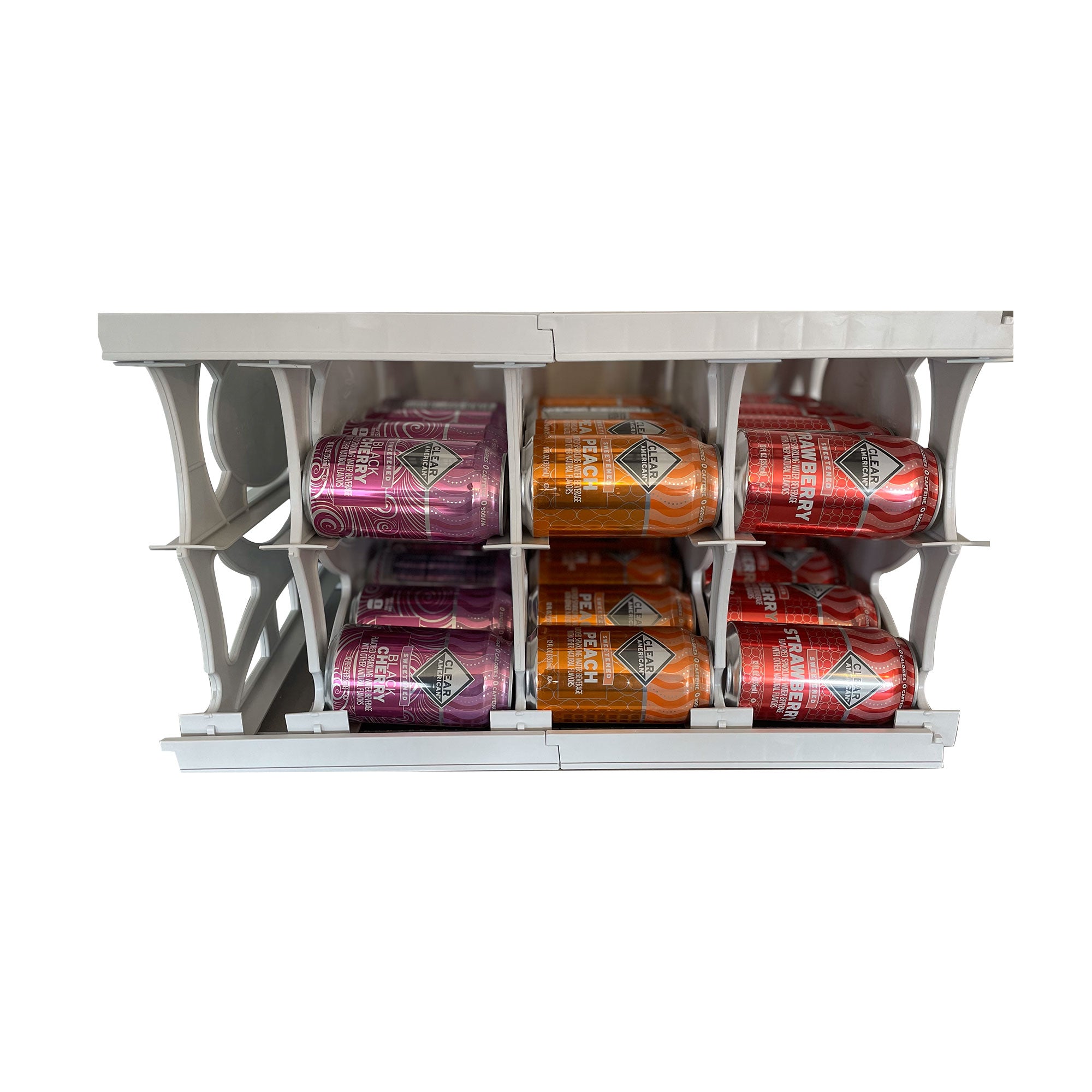 Shelf Reliance Cansolidator 40 Can Canned Food & Soda Storage, USA Made (2 Pack) - VMInnovations