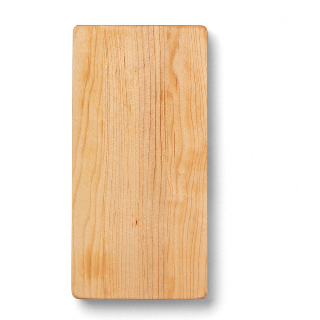 John Boos Chop N Slice Small Maple Wood Edge Grain Cutting Board, 10" x 5" x 1"