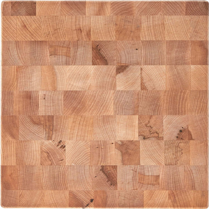 John Boos Medium Maple Wood End Grain Cutting Board, 15" x 15" x 3" (Open Box)