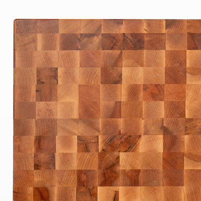 John Boos Small Maple Wood End Grain Cutting Board 18" x 18" x 2.25" (Used) - VMInnovations