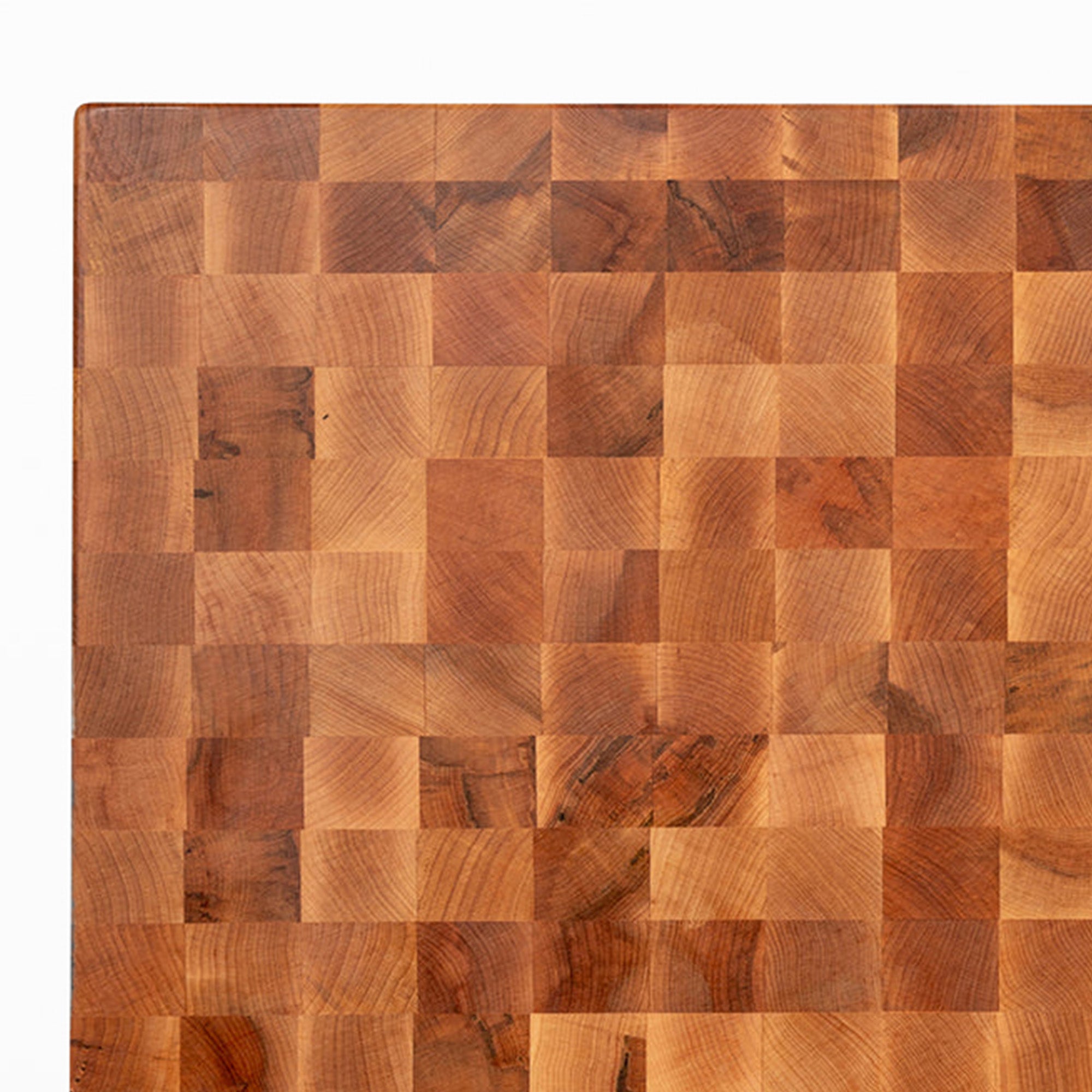 John Boos Maple Wood End Grain Cutting Board for Kitchen 18"x18"x2.25"(Open Box) - VMInnovations