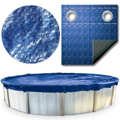 Swimline Hydrotools Supreme Guard Winter Cover, 16'x32' Above Ground Oval Pools