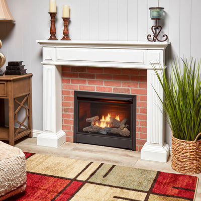 Duluth Forge 26,000 BTU Fuel Ventless Gas Fireplace w/Remote Control (For Parts) - VMInnovations