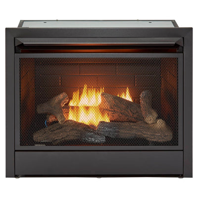 Duluth Forge 26,000 BTU Fuel Ventless Gas Fireplace w/Remote Control (For Parts)