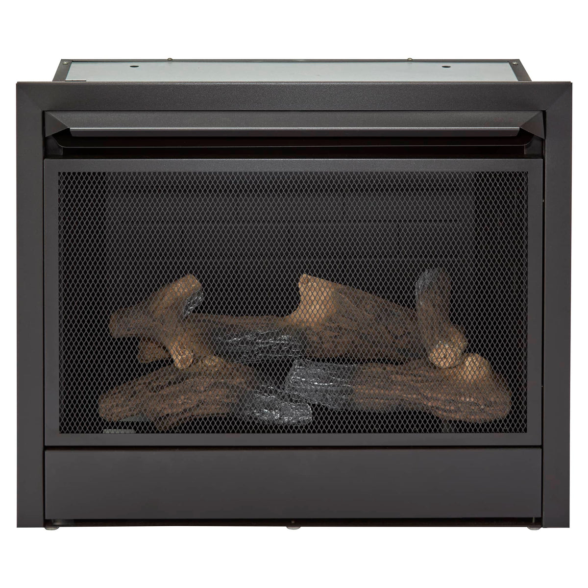 Duluth Forge 26,000 BTU Dual Fuel Ventless Gas Fireplace w/Remote (Open Box)