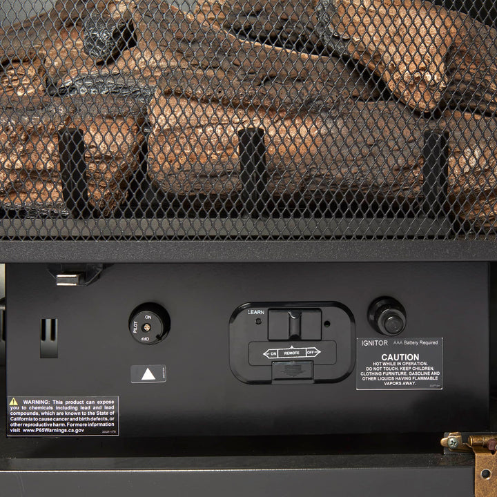 Duluth Forge 26,000 BTU Fuel Ventless Gas Fireplace w/Remote Control (For Parts) - VMInnovations