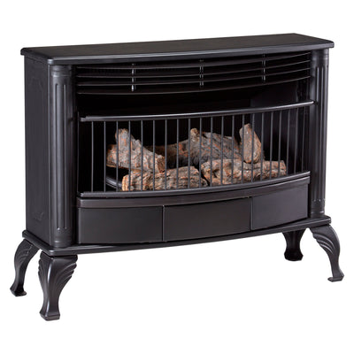 ProCom Ventless 25,000 BTU Dual Fireplace with Built In Thermostat Control(Used) - VMInnovations