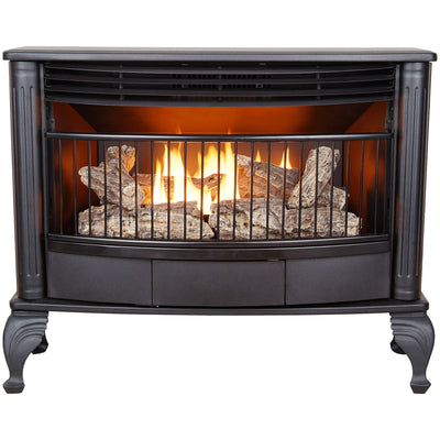 ProCom 25,000 BTU Dual Fuel Ventless Fireplace with Programmable Remote Control