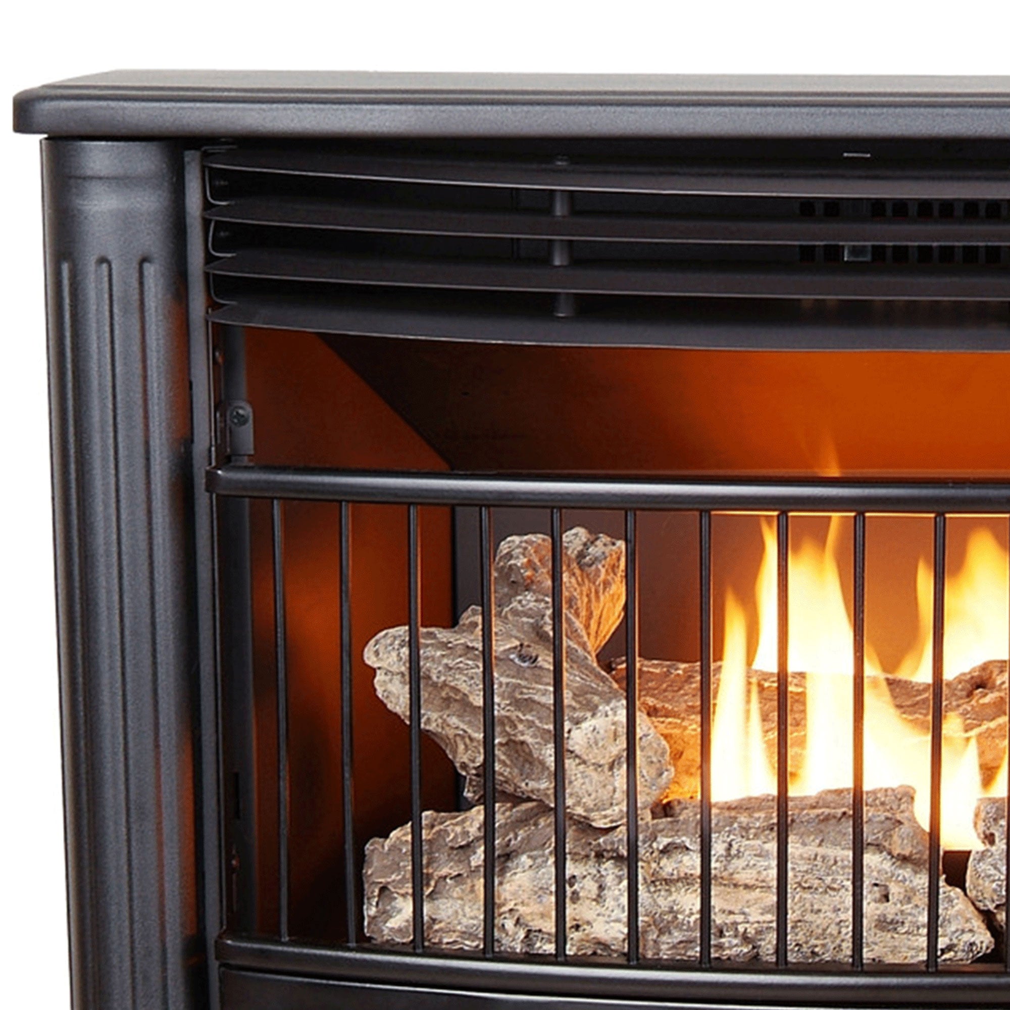 ProCom 25,000 BTU Dual Fuel Ventless Fireplace with Remote Control (Used) - VMInnovations