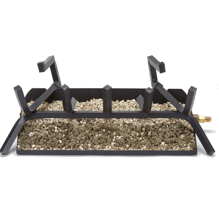 HearthSense 24 Inch Vented Natural Gas Log Set with Match Light, Mountain Oak - VMInnovations