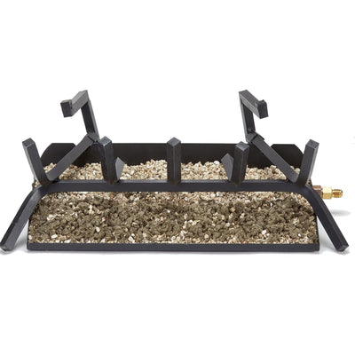 HearthSense 24" Vented Natural Gas Log Set with Match Light, Mountain Oak (Used) - VMInnovations
