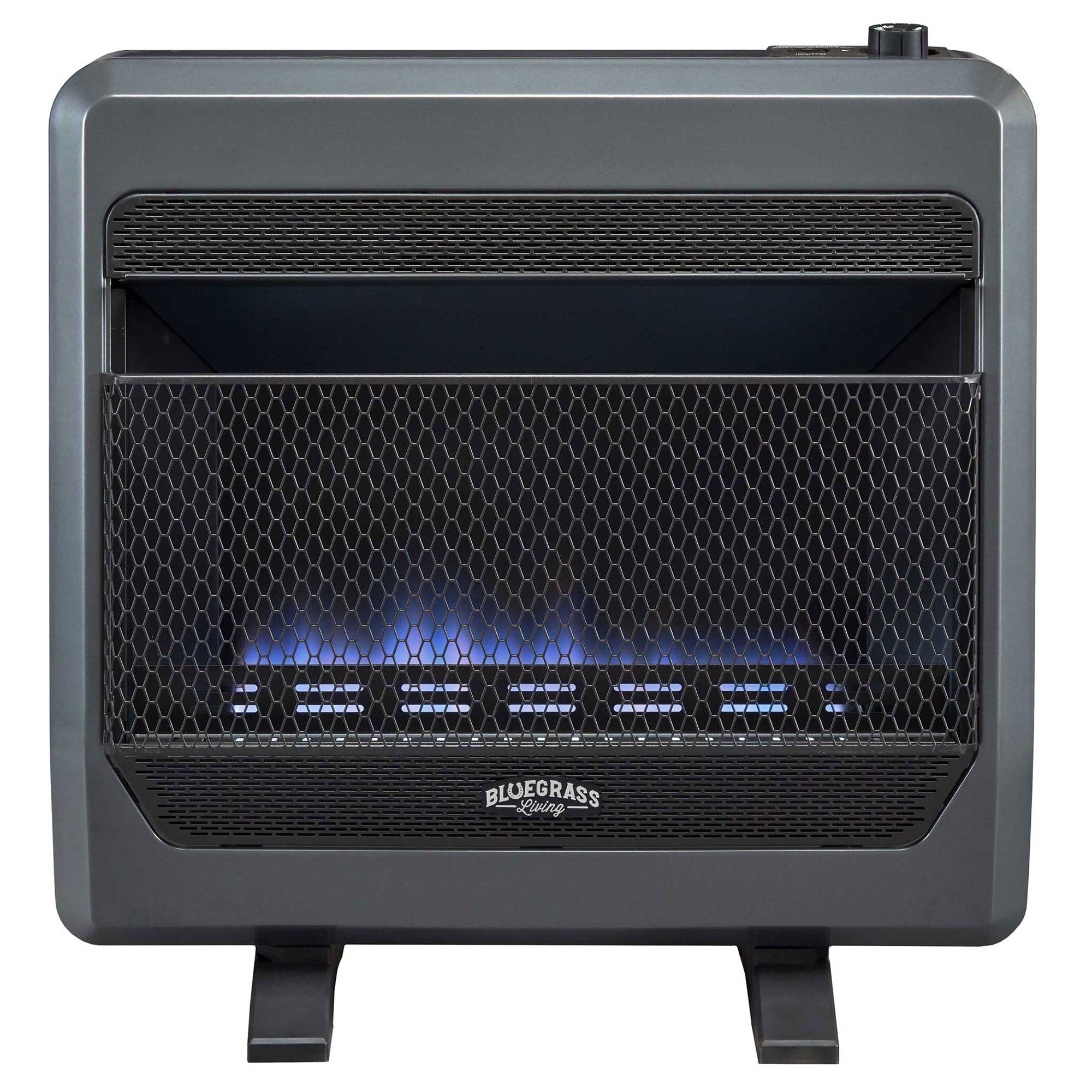 Bluegrass Living Natural Gas Ventless Space Heater with Blower & Feet(For Parts) - VMInnovations