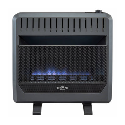Bluegrass Living 30000BTU Propane Gas Space Heater w/Blower & Feet (Open Box) - VMInnovations