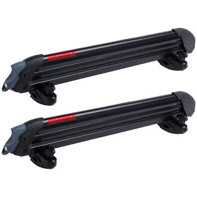 Yakima 6 Ski or 4 Snowboard Universal Mount Travel Roof Rack, Black (Used)