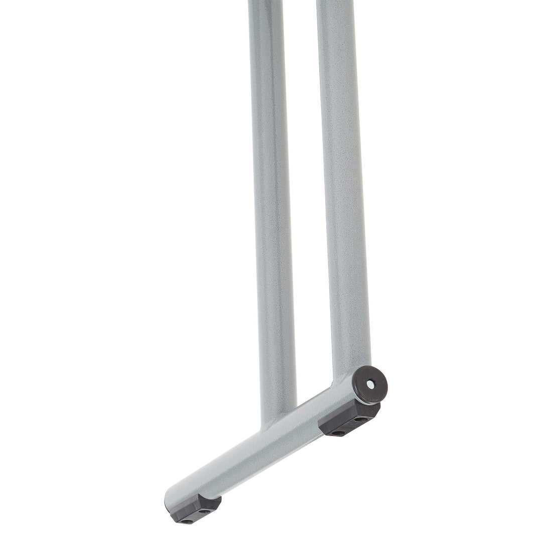 National Public BT1800 18 x 60 Inch Seminar Folding Table, Grey (Open Box) - VMInnovations