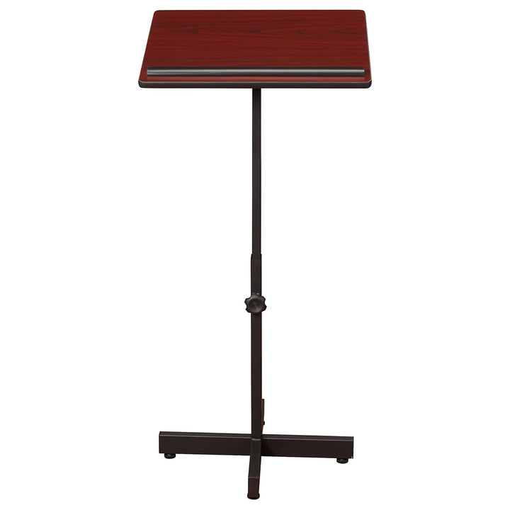 Oklahoma Sound Portable Presentation Series Adjustable Stand, Mahogany (Used)