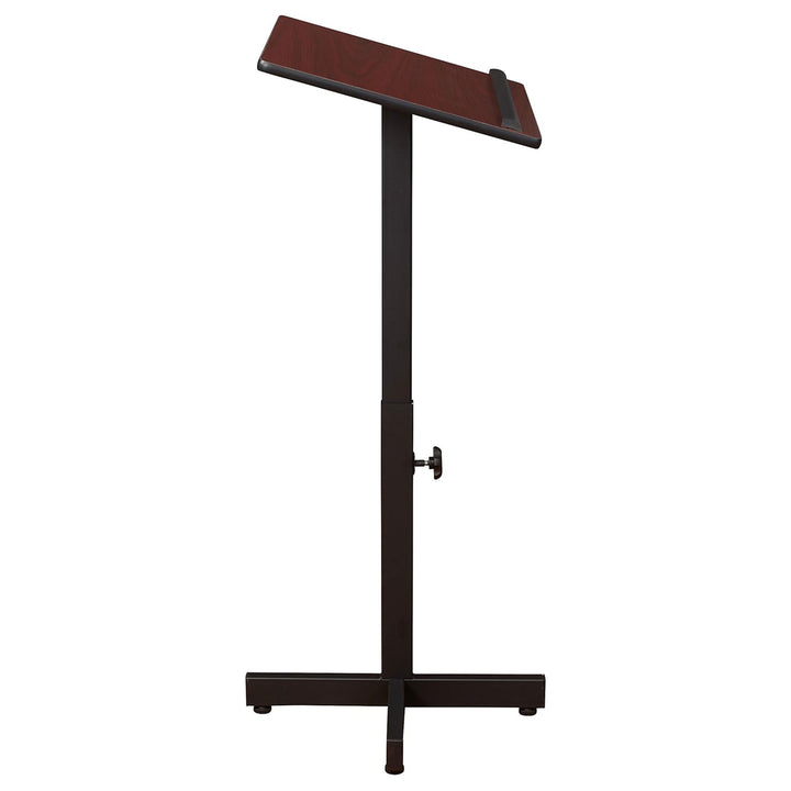 Oklahoma Sound Portable Presentation Series Adjustable Stand, Mahogany (Used)