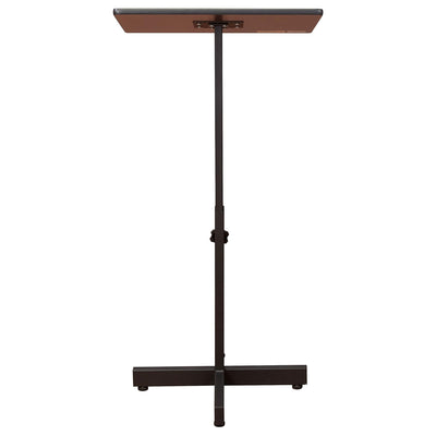 Oklahoma Sound Portable Presentation Series Adjustable Stand, Mahogany (Used) - VMInnovations