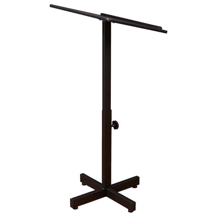Oklahoma Sound Portable Presentation Series Adjustable Stand, Mahogany (Used)