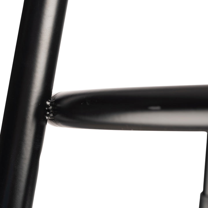 National Public Seating 6200 Series 18" Steel Stool Supports 500Lbs,Black (Used) - VMInnovations