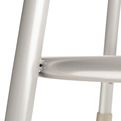 National Public Seating 30" Steel Stool Supports 500 Pounds, Grey (Used) - VMInnovations