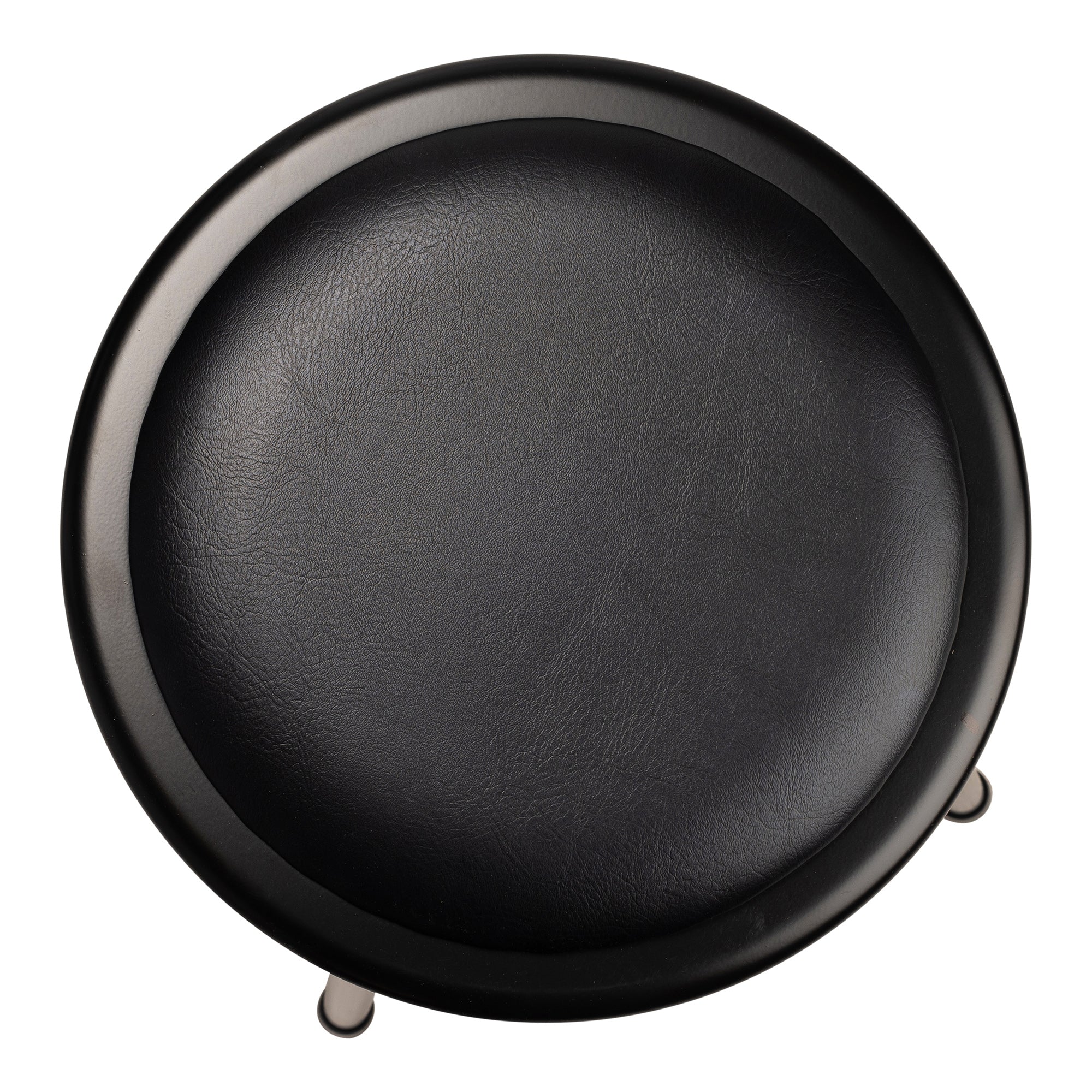 National Public Seating 6400 Series 18" Steel Stool Supports 300lb, Black (Used) - VMInnovations