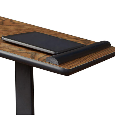Oklahoma Sound Presentation Series Adjustable Lectern Stand, Medium Oak (Used) - VMInnovations