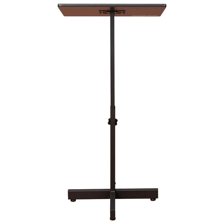 Oklahoma Sound Presentation Series Adjustable Lectern Stand, Medium Oak (Used)