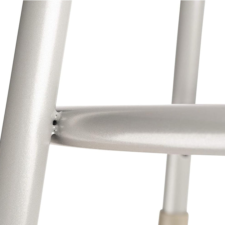 National Public Seating 6400 Series 18' Adjustable Height Steel Stool,Grey(Used) - VMInnovations