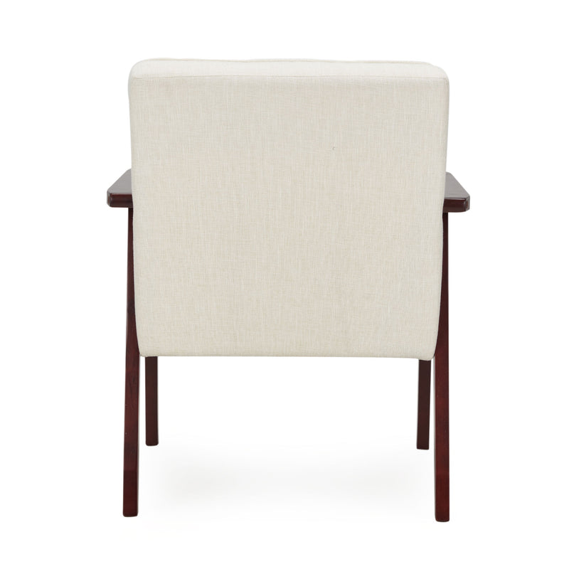 JOMEED Modern Accent Chair with Upholstered Wooden Frame (Used)