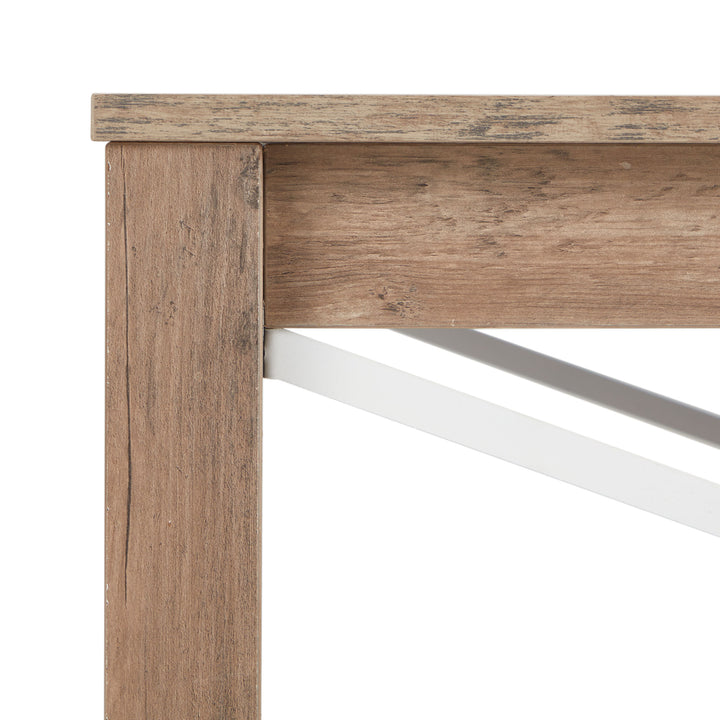 JOMEED 31.5" Coffee Table Modern Farmhouse Living Room Furniture, Beige (Used) - VMInnovations