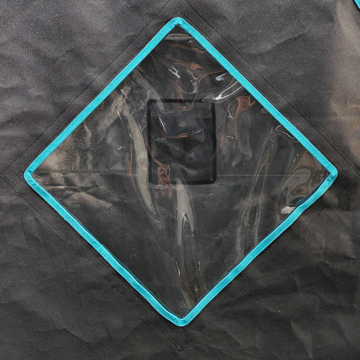 JOMEED 35 x 35 Inch Portable Zip Sauna w/Chair for Home Relaxation, Black (Used)