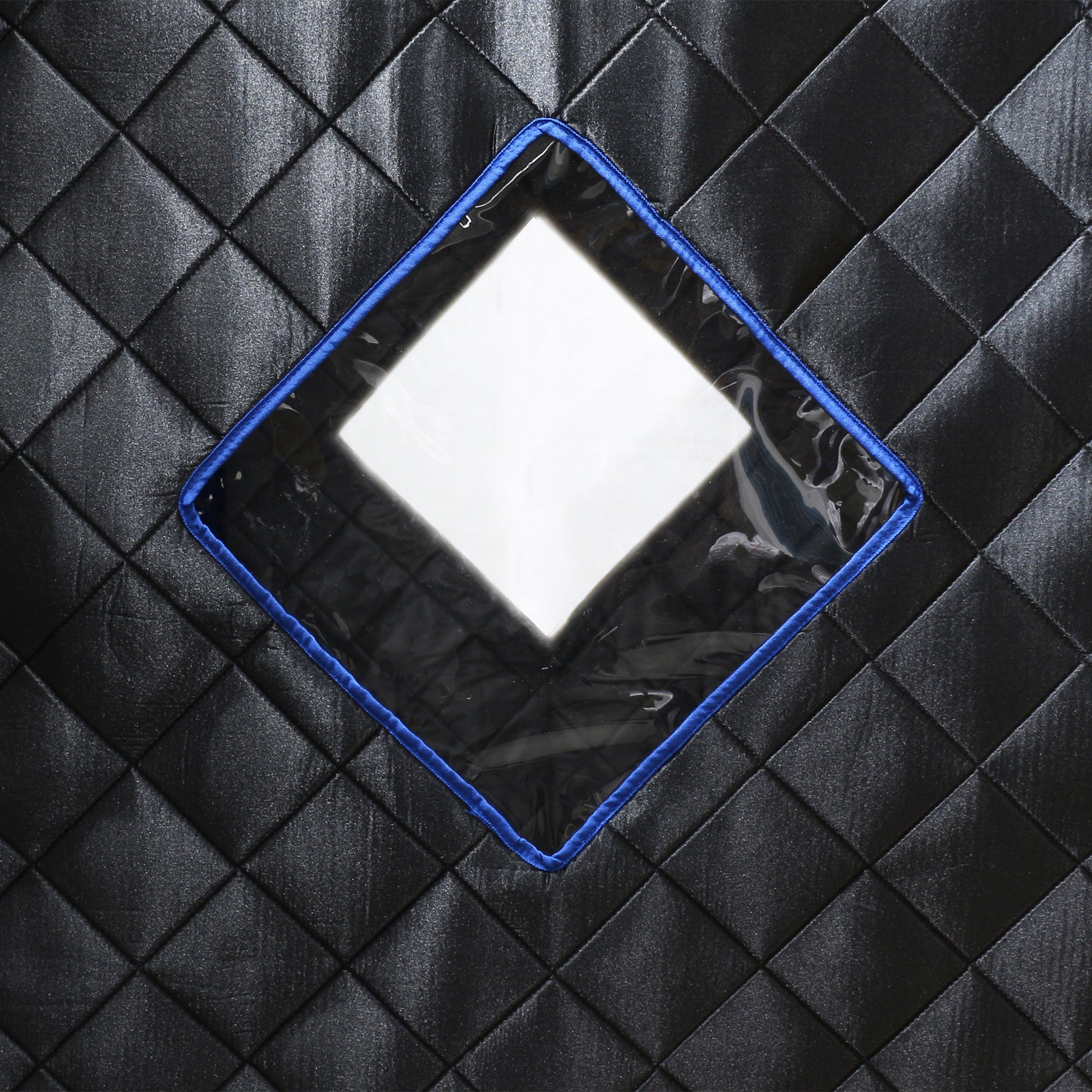 JOMEED 31x31 Inch Quilted Zip Sauna w/Chair for Home Relaxation, Black(Open Box) - VMInnovations