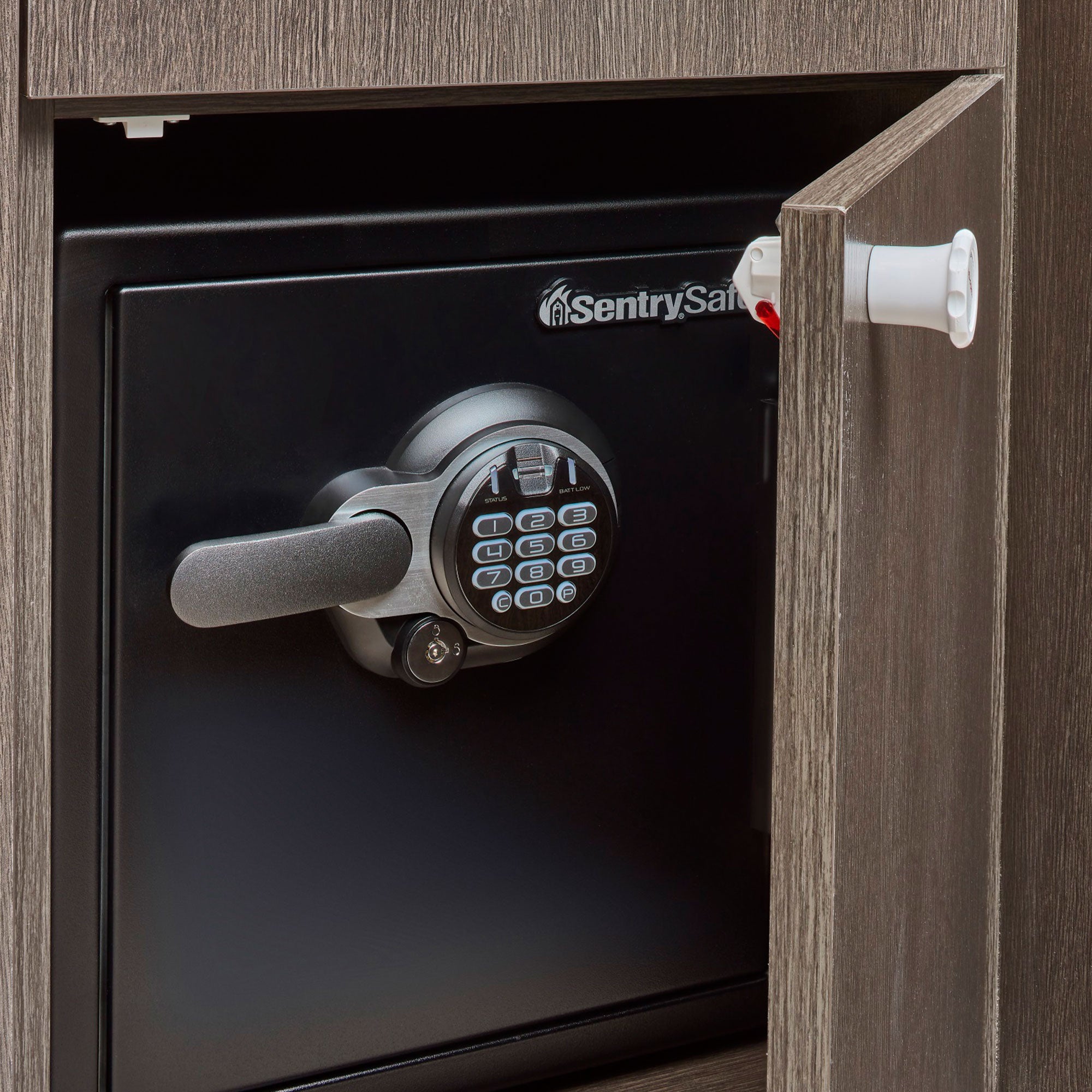 Rev-A-Shelf RAL-101-1 Rev-A-Lock Magnetic Cabinet Security System Set (2 Pack)