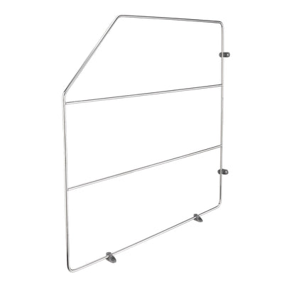 Rev-A-Shelf 18" Bakeware Sheet Tray Divider Kitchen Organizer, Chrome (2 Pack)
