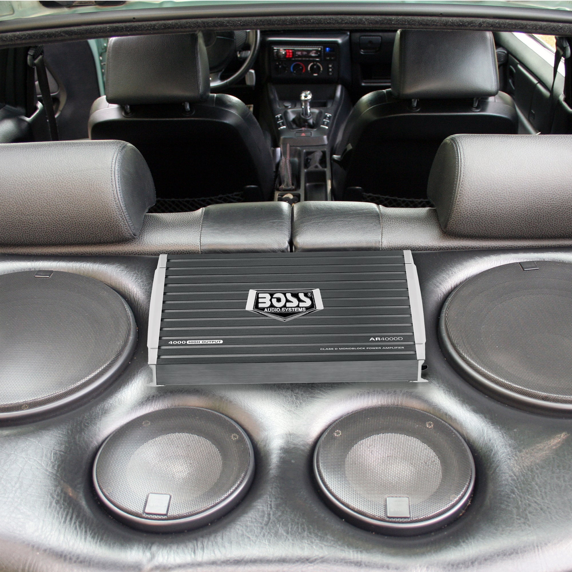 Boss AR4000D Armor 4000W Monoblock Class D Car Audio Amplifier Amp and Remote - VMInnovations