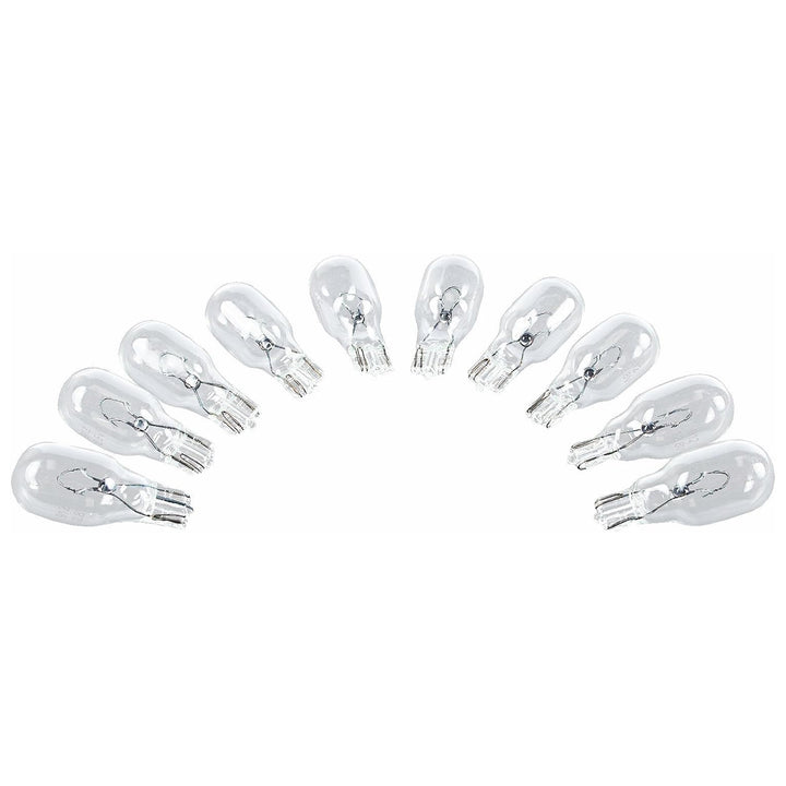 Camco Replacement 912 Interior Light Bulbs for Auto, RV, (10pk) (Open Box)