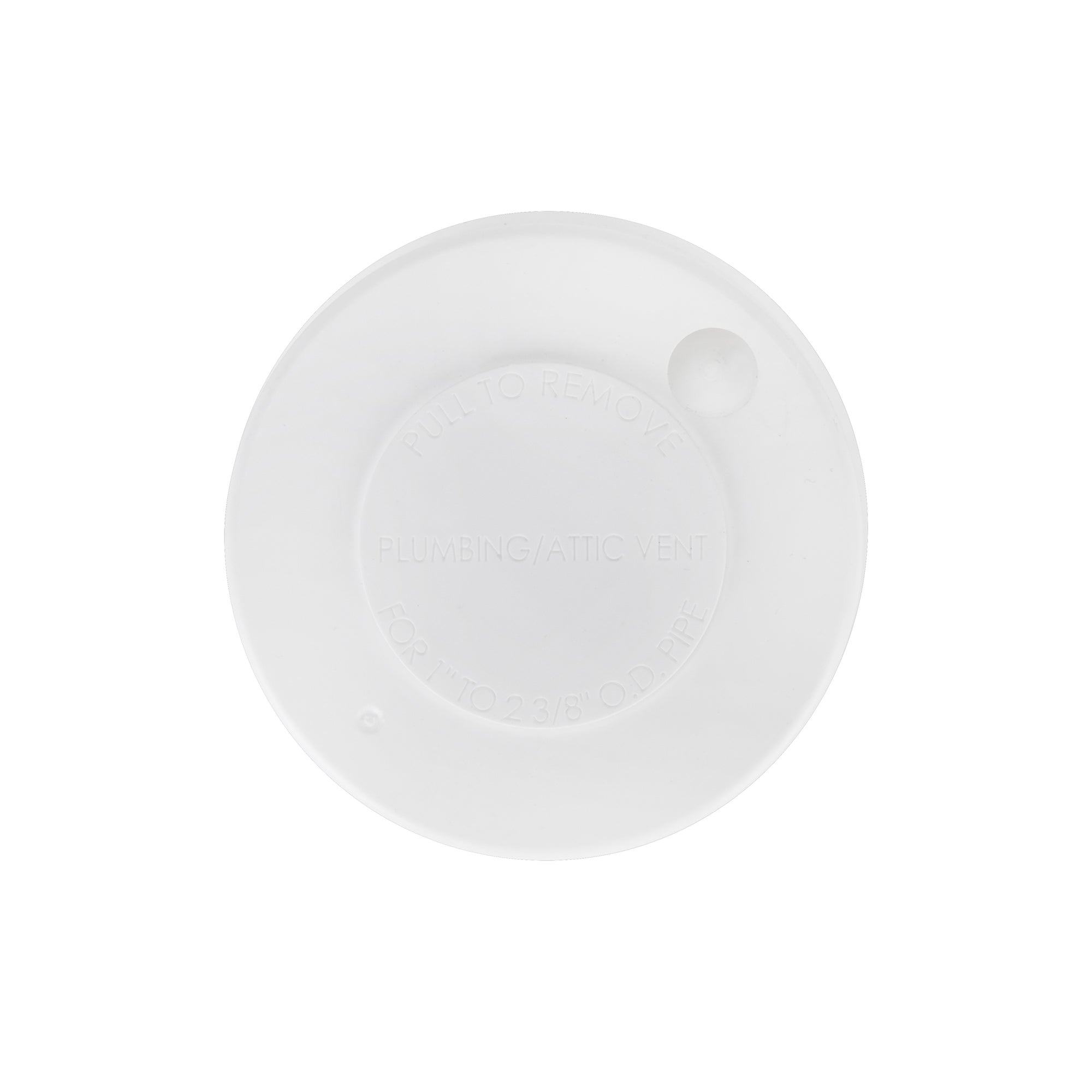 Camco Replacement All Plumbing Vent Cap w/Spring Tension Attachment, Polar White - VMInnovations